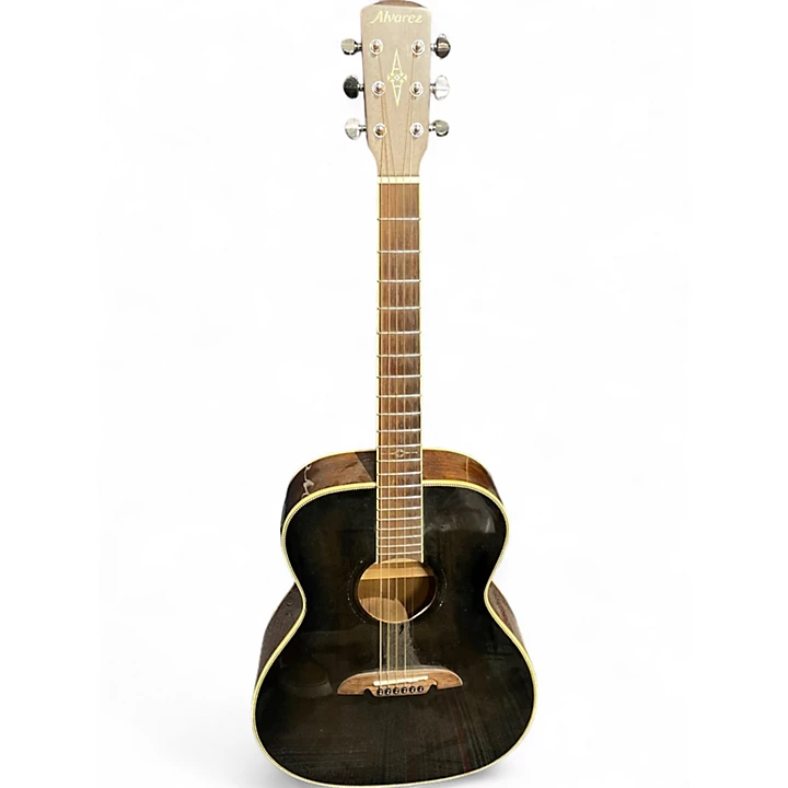 Alvarez Used Alvarez AFH700WEOB Trans Black Acoustic Guitar.gc