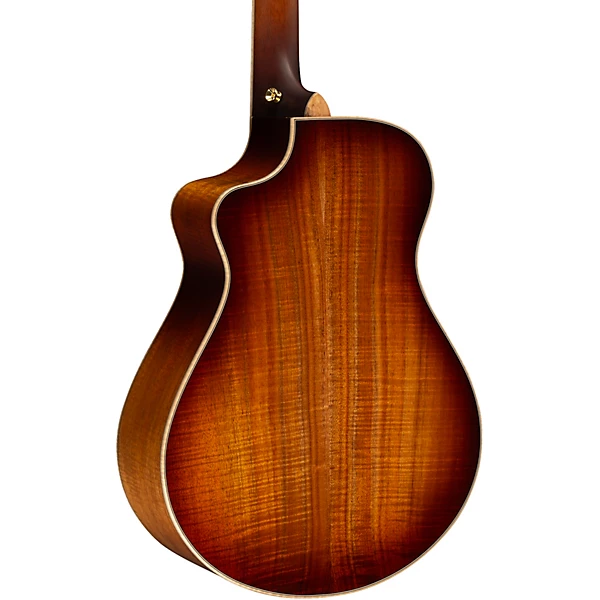 Legacy All Koa Limited Edition Cutaway Companion Acoustic Electric Guitar Shadowburst