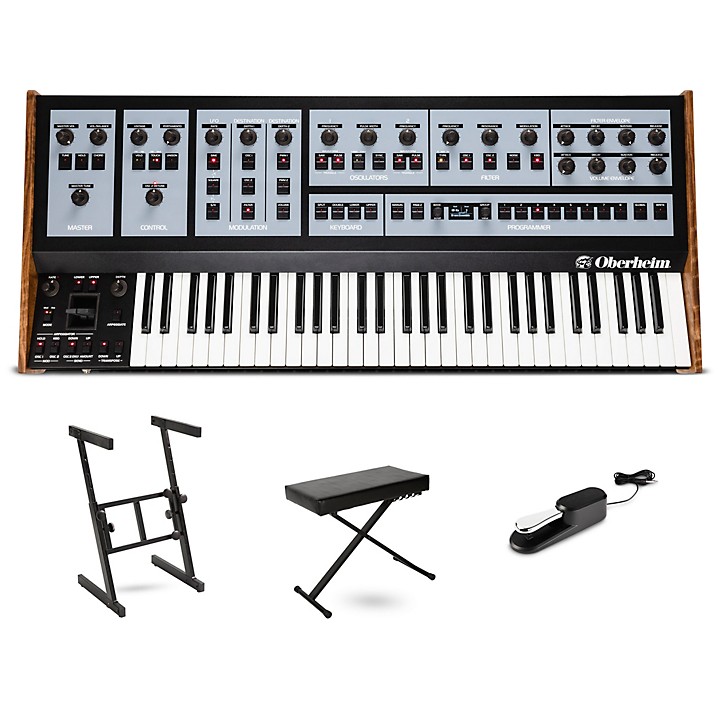 OB X8 8 Voice Polyphonic Analog Synthesizer Essentials Bundle
