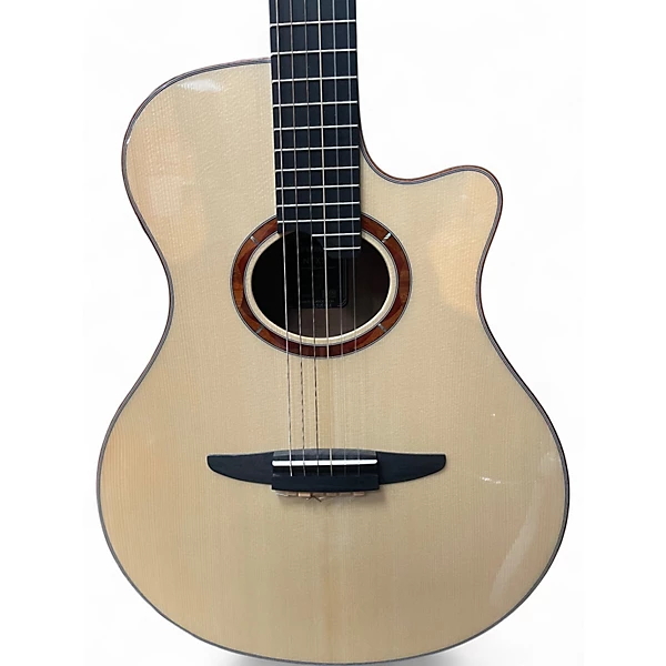 Yamaha Used Yamaha NTX5 NATURAL Classical Acoustic Electric Guitar.gc