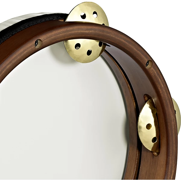 MEINL Vented Jingle Pandeiro Level 1 African Brown 10 in 584908004162153.gc