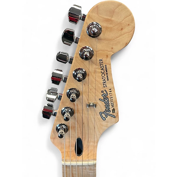 Used Fender Standard Stratocaster HSS Navy Blue Solid Body Electric Guitar