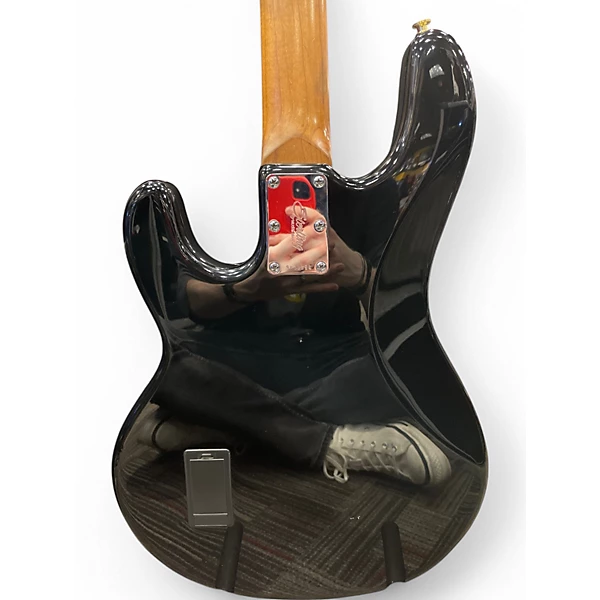 Used Sterling by Music Man Ray34 Black Electric Bass Guitar