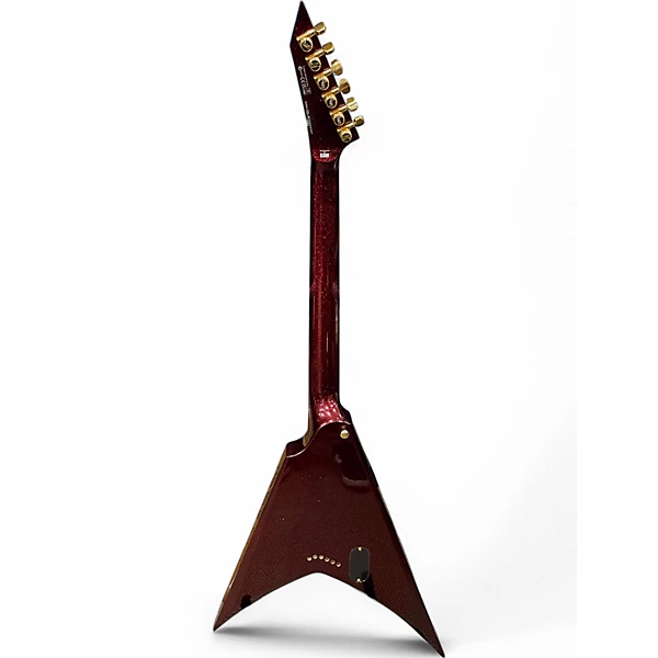 Used ESP LTD LKH25 Kirk Hammett Signature Red Solid Body Electric Guitar