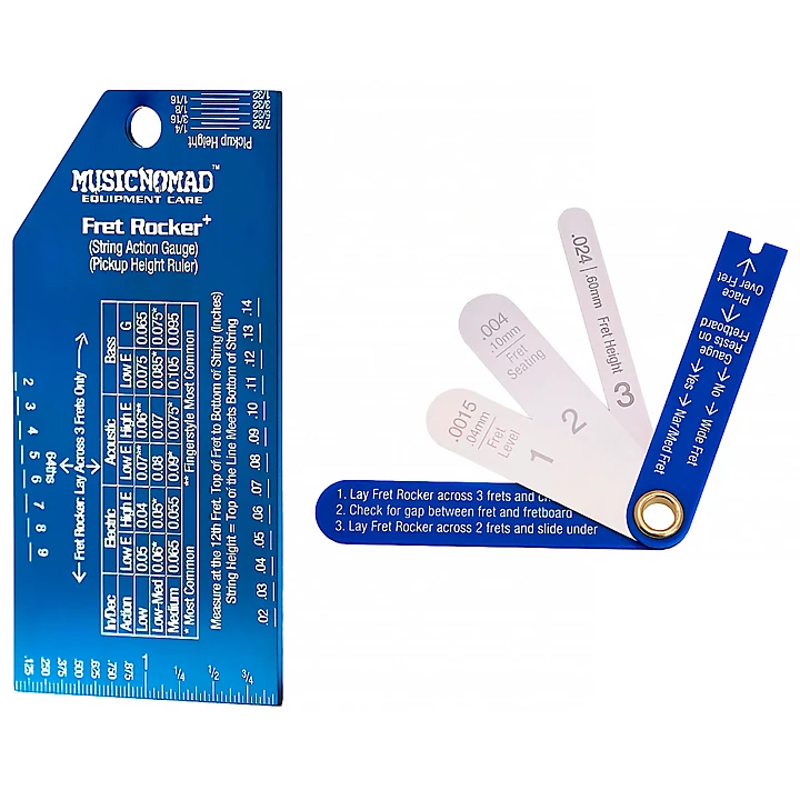 Precision Fret Rocker and Fret Gauge Kit