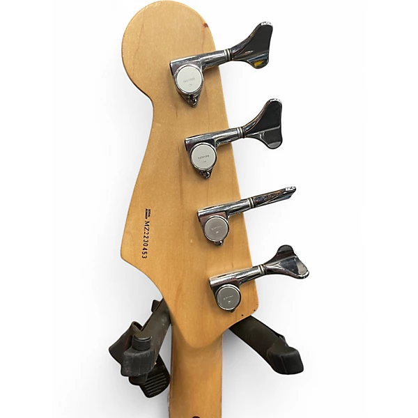 Used Fender Zone PJ bass Cherry Sunburst Electric Bass Guitar