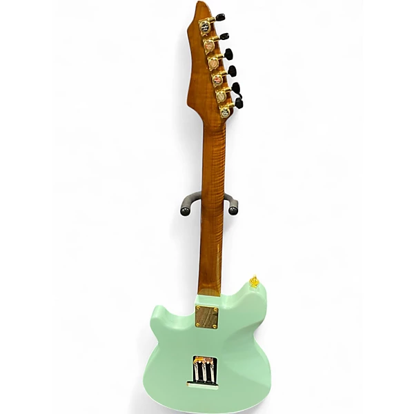 Custom Build Used Custom Build Wolf JM Seafoam Green Solid Body Electric Guitar.gc