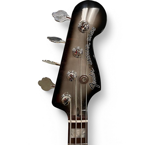 Used Fender Troy Sanders Jaguar Bass Silverburst Electric Bass Guitar