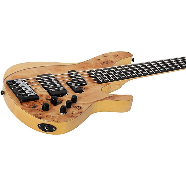 Schecter Guitar Research Reaper 5 Electric Bass Natural Satin