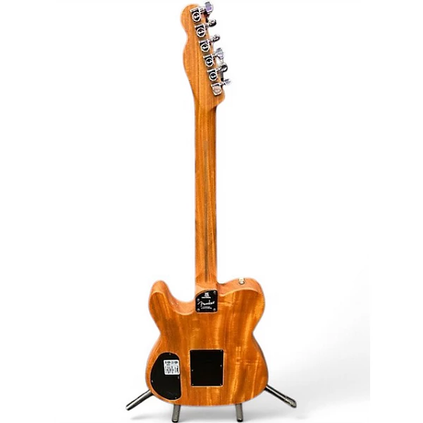 Used Fender American Acoustasonic Telecaster 3 Tone Sunburst Acoustic Electric Guitar