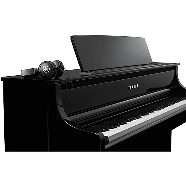 Clavinova CLP 875 Console Digital Piano With Bench Polished Ebony