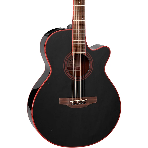 GF49CE FXC Acoustic Electric Guitar Cosmic Black