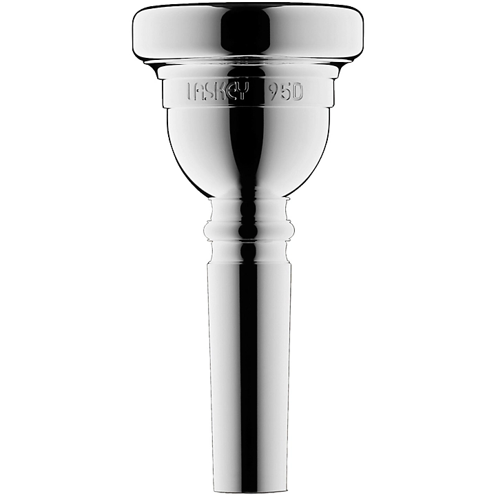 Classic Series Large Shank Bass Trombone Mouthpiece in Silver 95D