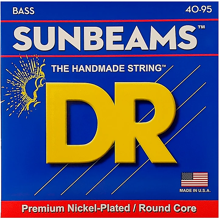 SUNBEAM Nickel Plated Bass Strings Lite 40 95