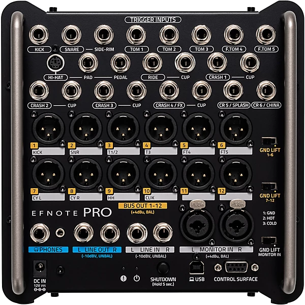 EF NOTE PRO 700 Standard Electronic Drum Kit White Sparkle