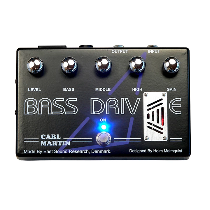 Carl Martin Bass Drive Tube Pre Amp Bass Effects Pedal