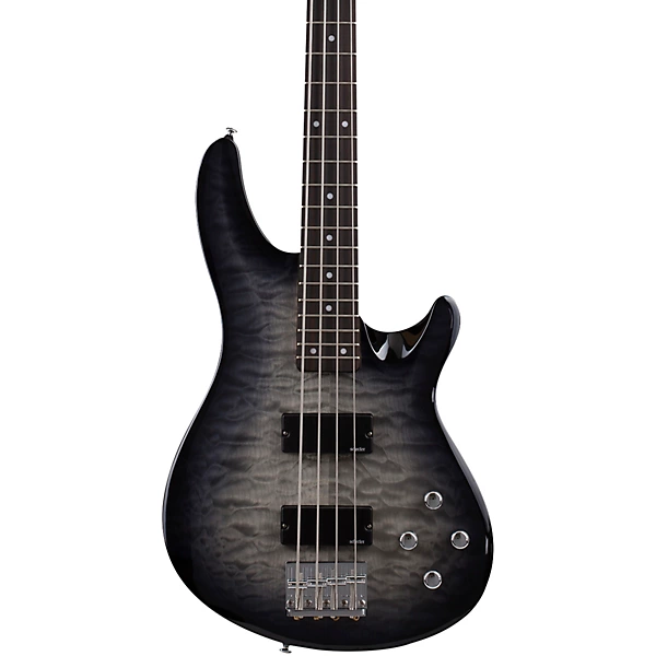Schecter Guitar Research C 4 Plus Electric Bass Level 2 Charcoal Burst