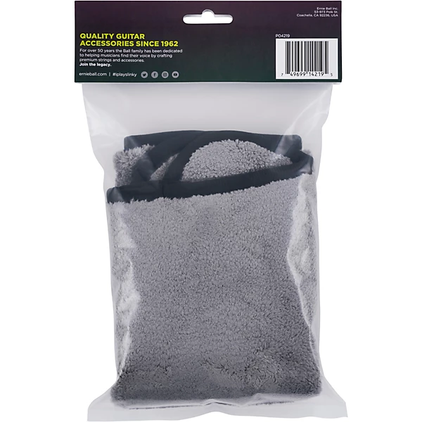 Ultra Plush Microfiber Polish Cloth Gray