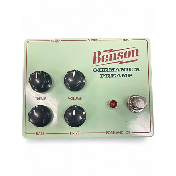 Used Benson Amps Germanium Preamp Effect Pedal