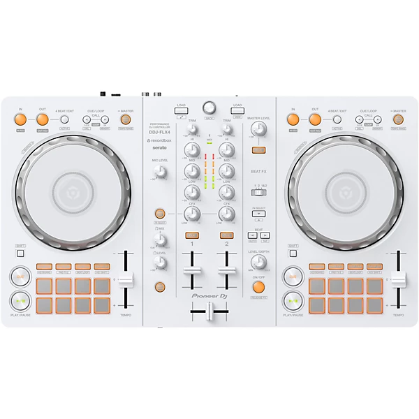 DDJ FLX4 W 2 Channel DJ Controller for rekordbox and Serato White