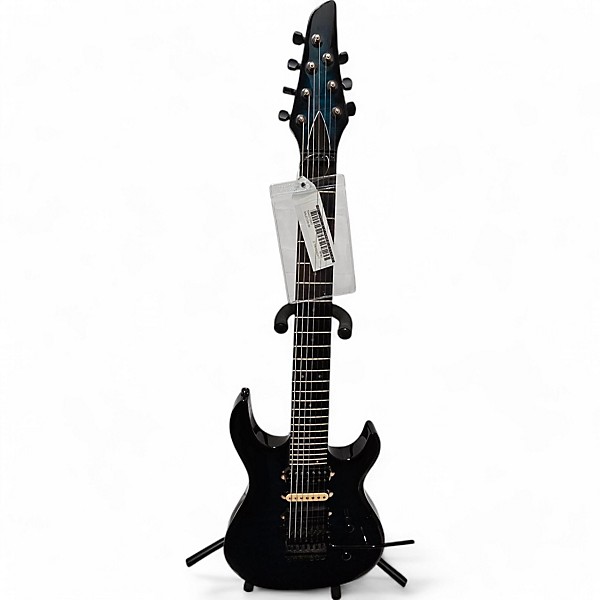 Used Carvin DC747 Trans Blue Solid Body Electric Guitar