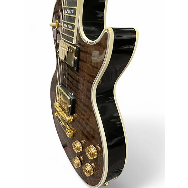 Gibson Used Gibson Les Paul Supreme Trans Black Solid Body Electric Guitar