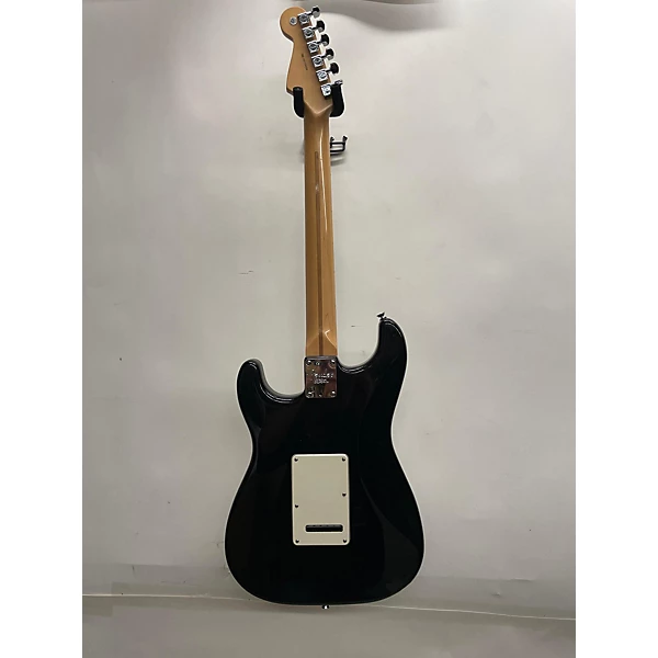 Fender Used Fender American Standard Stratocaster Black Solid Body Electric Guitar