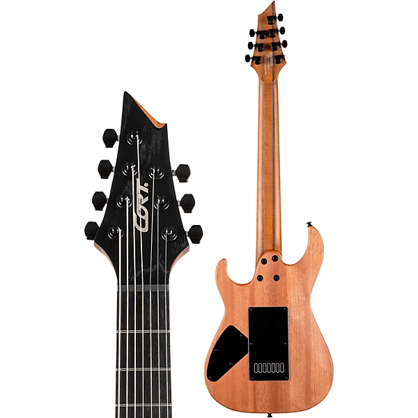 Cort KX707 EverTune 7 String Electric Guitar Satin Black