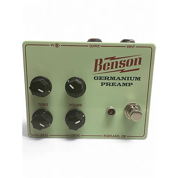 Benson Amps Used Benson Amps GERMANIUM Guitar Preamp.gc