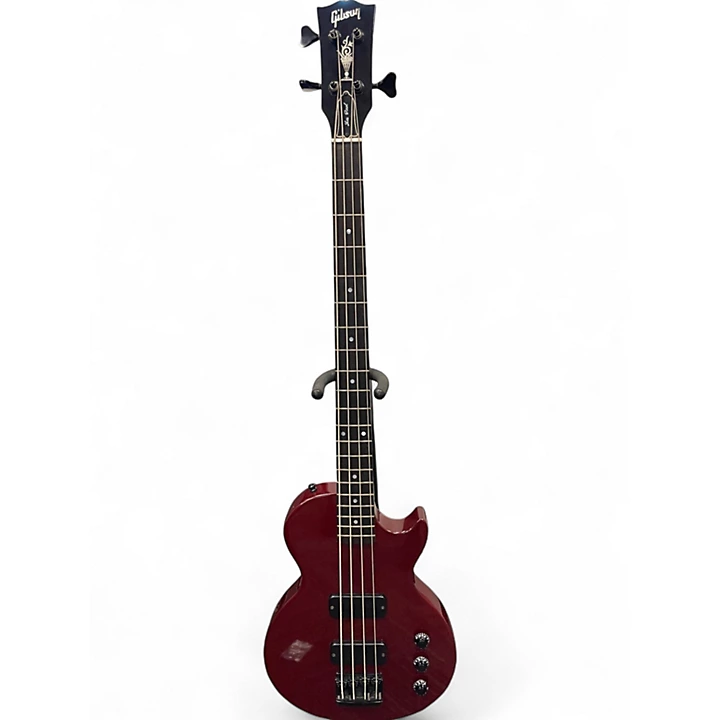 Used 1992 Gibson LPB1 Burgundy Electric Bass Guitar