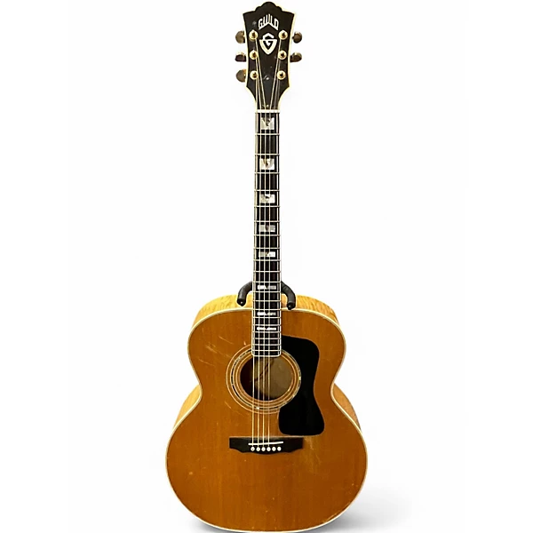 Used Guild JF65 Natural Acoustic Guitar