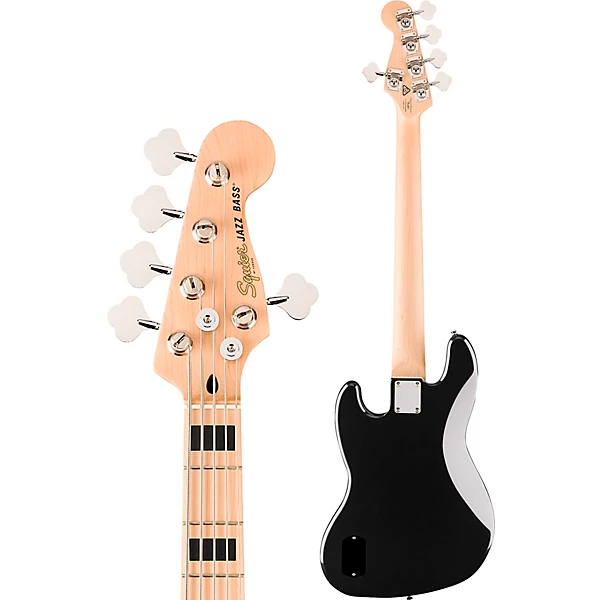 Affinity Series Active Jazz Bass V Black Metallic