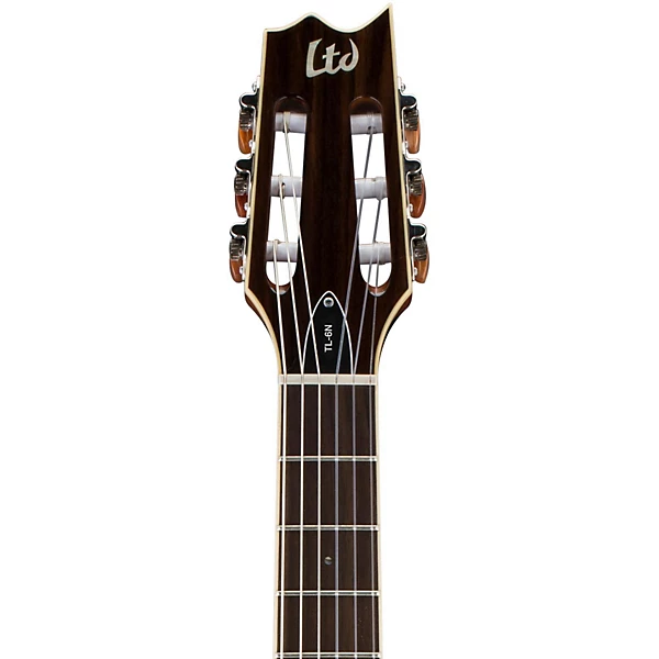 LTD TL 6N Thinline Nylon String Acoustic Electric Guitar Natural