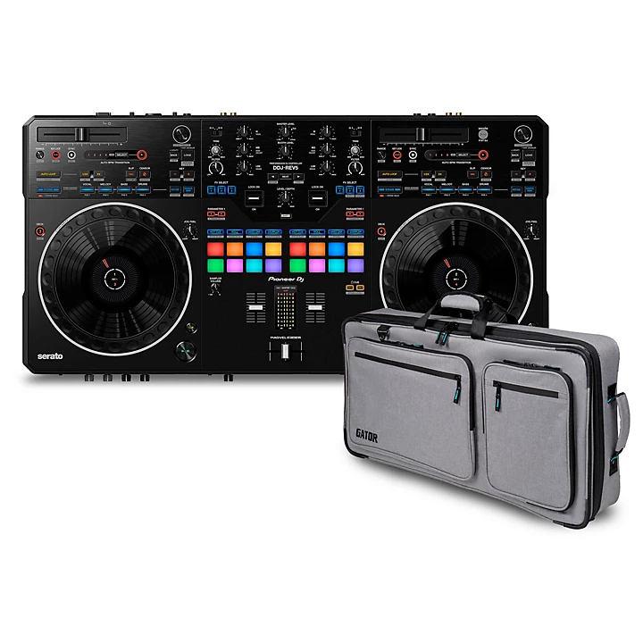 DDJ REV5 DJ Controller and Gator G Club Bundle