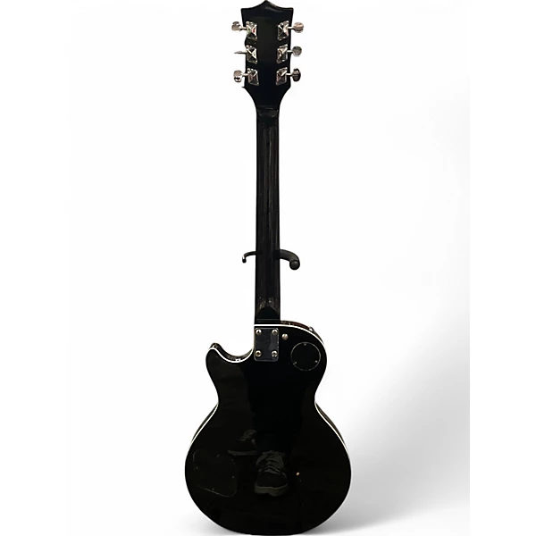 Used Kent LP Copy Black Solid Body Electric Guitar