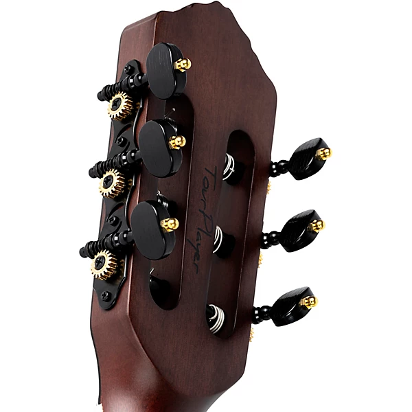 Ortega RTPSTD Nylon String Acoustic Electric Guitar Satin Black