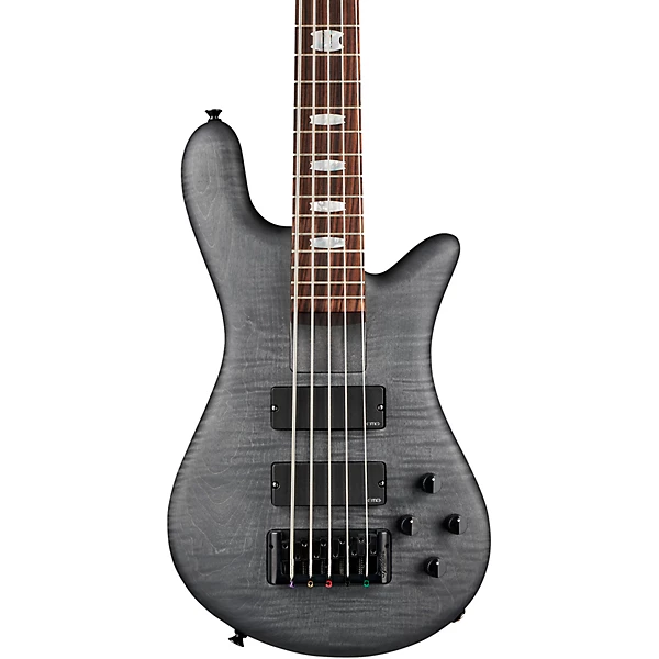 Euro 5 LX 5 String Electric Bass Black Stain Matte
