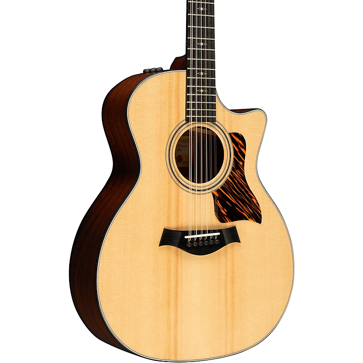 Taylor 354ce 12 String Grand Auditorium Acoustic Electric Guitar Natural