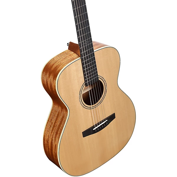 Alvarez LF60e Laureate Series Folk OM Acoustic Electric Guitar Level 1 Natural M18808004001000.gc