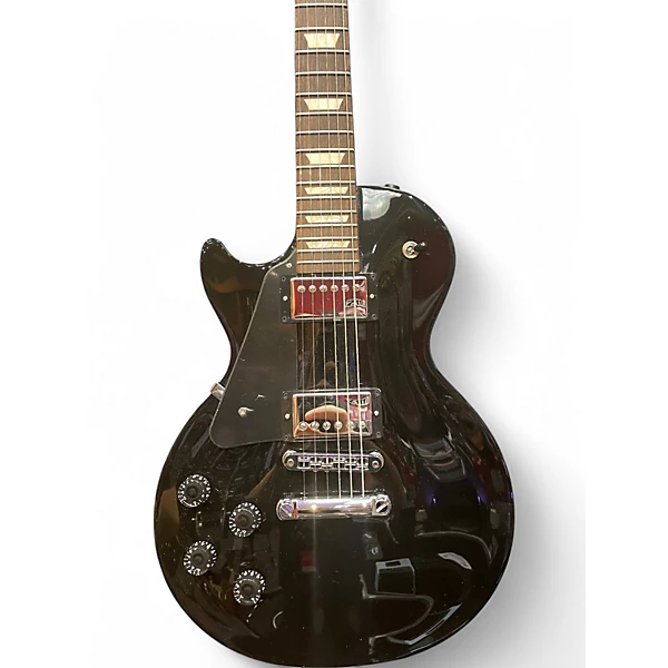 Used Gibson Les Paul Studio Black Solid Body Electric Guitar