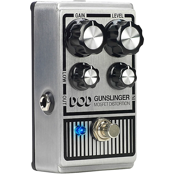 Gunslinger Mosfet Distortion Guitar Effects Pedal
