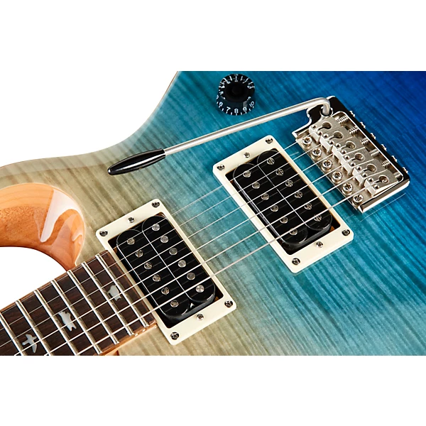 PRS SE Custom 24 Limited Edition Electric Guitar Blue Fade