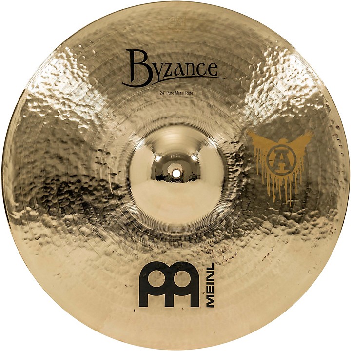 Byzance Brilliant Chris Adler Signature Pure Metal Ride Cymbal 24 in