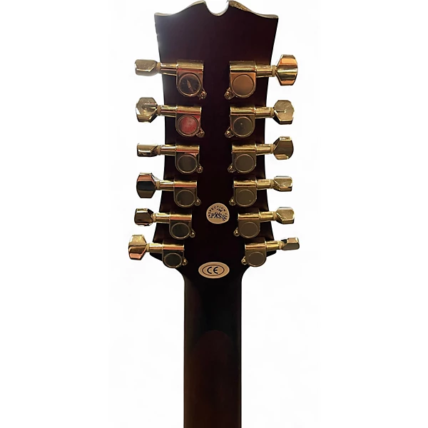 Used Mitchell T331 TCE BST edge burst 12 String Acoustic Electric Guitar