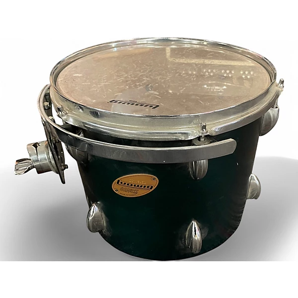 Ludwig Used Ludwig 5 Piece Accent Custom Green Drum Kit.gc