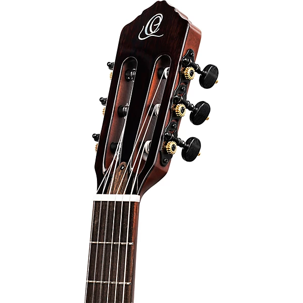 Ortega TourPlayer Standard Left Handed Nylon String Acoustic Electric Guitar Natural