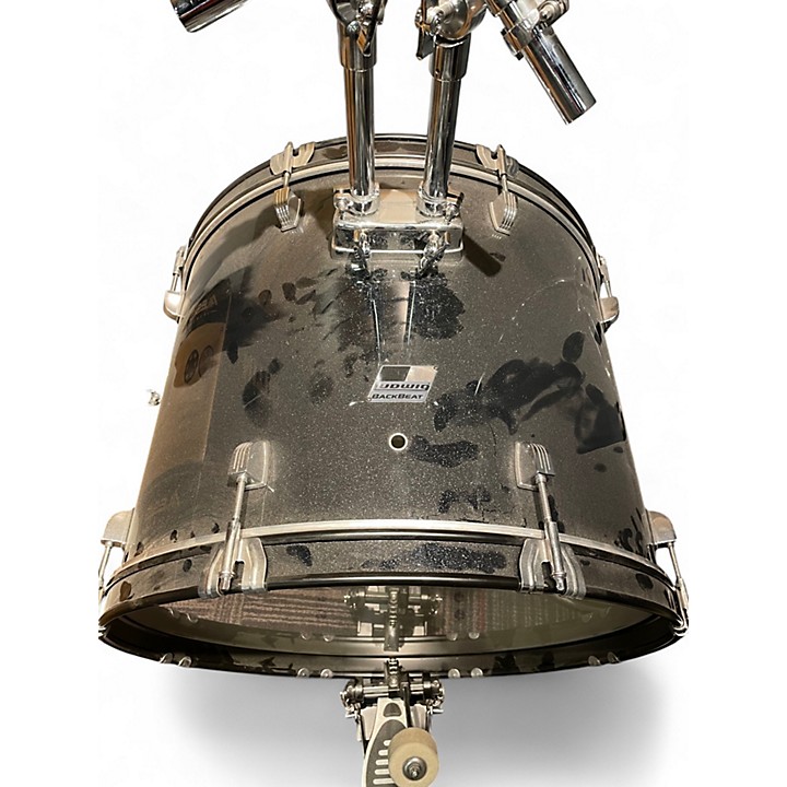 Ludwig Used Ludwig 5 Piece BACKBEAT Black Drum Kit