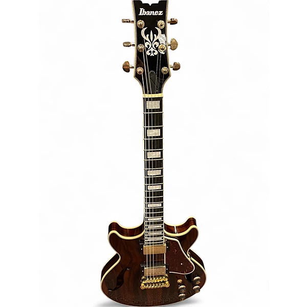 Ibanez Used Ibanez AM93ME Artcore Natural Hollow Body Electric Guitar.gc