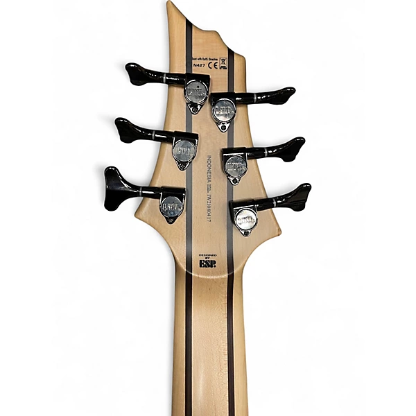 Used ESP LTD B206SM 6 String Natural Electric Bass Guitar