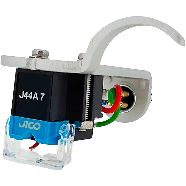 OMNIA J44A 7 DJ IMPROVED SD Cartridge Mounted on Silver Jico Headshell